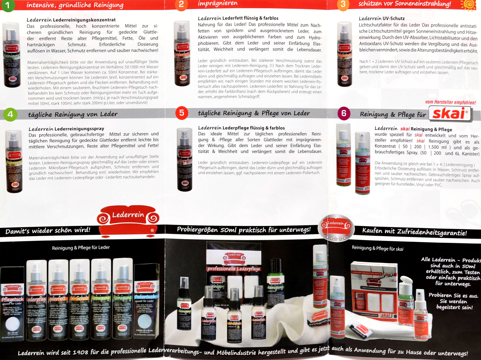 Lederfett professionell flüssig und farblos 200 ml Spray