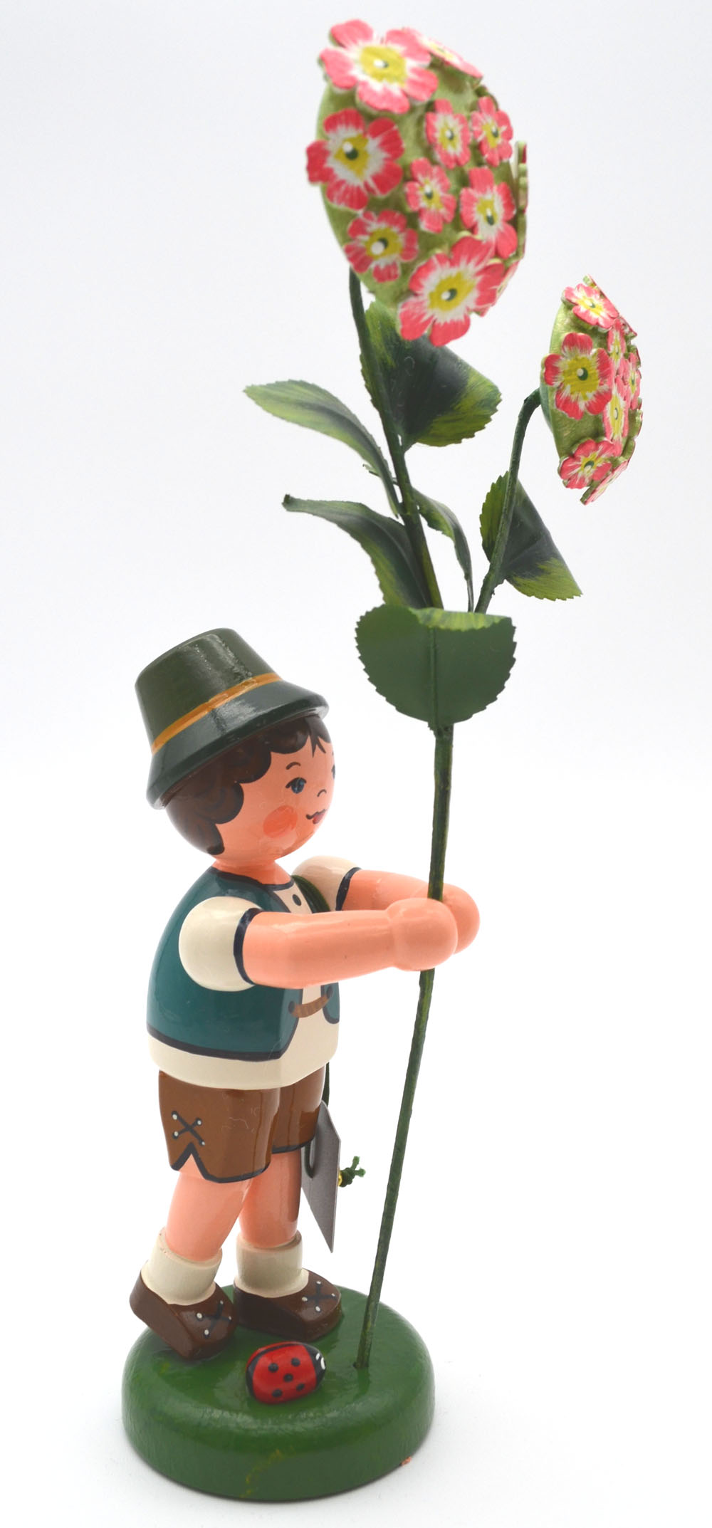 Hubrig - Junge mit Hortensie 24 cm Hubrig - Junge mit Hortensie 24 cm