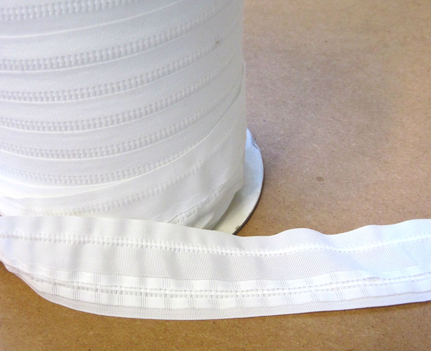 Gardinenband Universalband Kräuselband 50 mm breit blickdicht