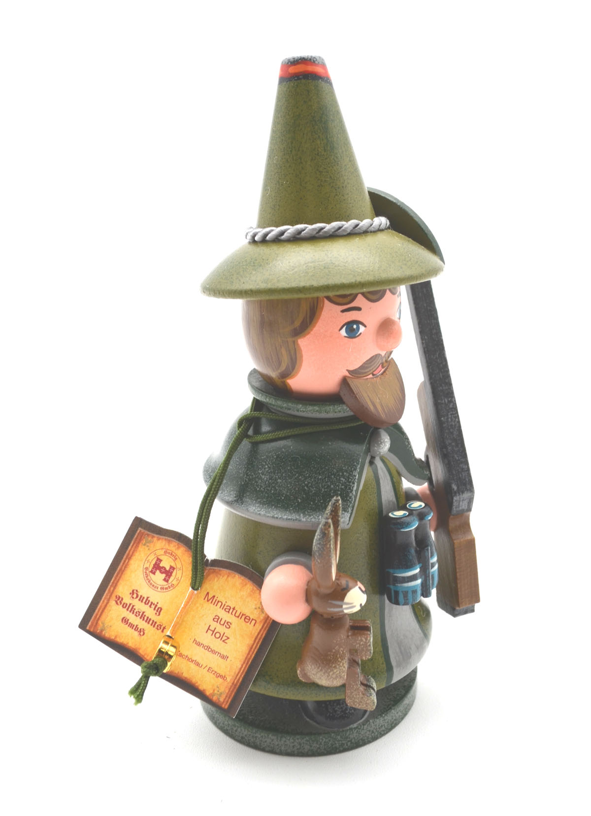 Hubrig - Rauchfigur Wichtel Jäger ca. 13 cm 
