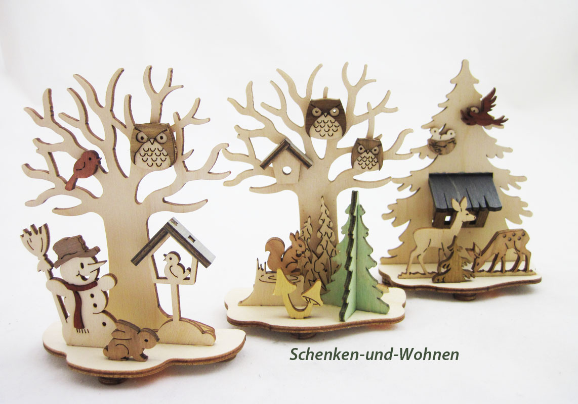 motivsockel_wald_eichh_rnchen_schneem_27550 Motivsockel Wald 7,5 x 4 x 11 cm, Natur