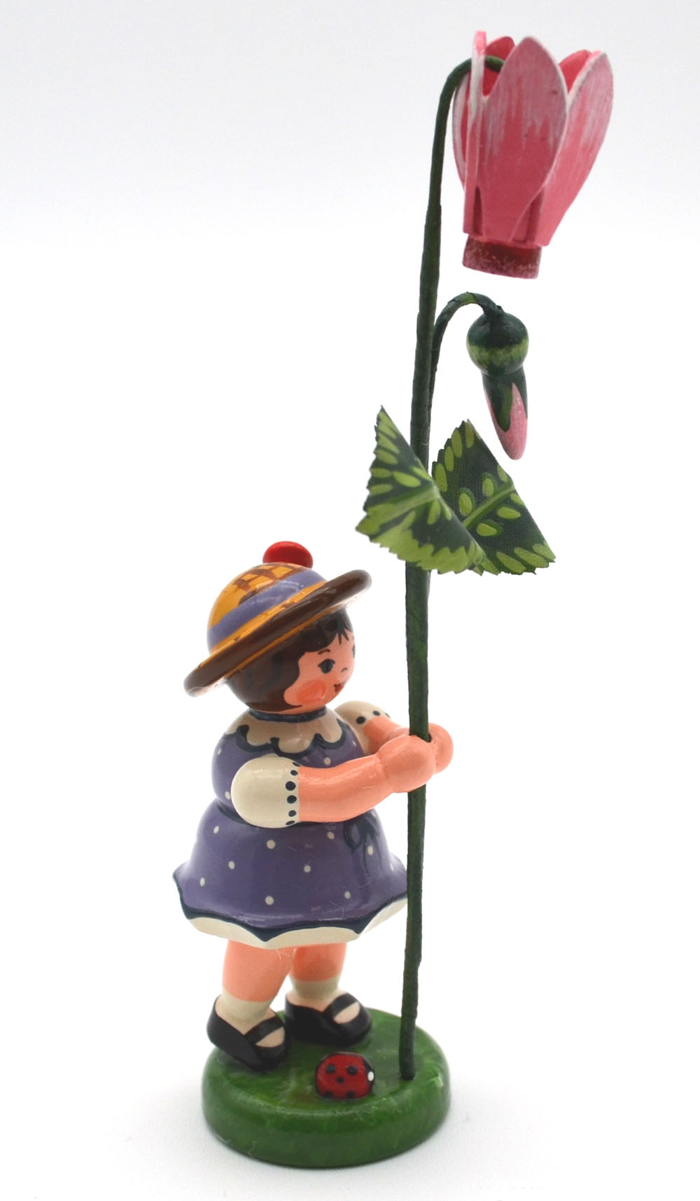 Hubrig Blumenkind Mädchen mit Alpenveilchen 11 cm Hubrig Blumenkind Mädchen mit Alpenveilchen 11 cm