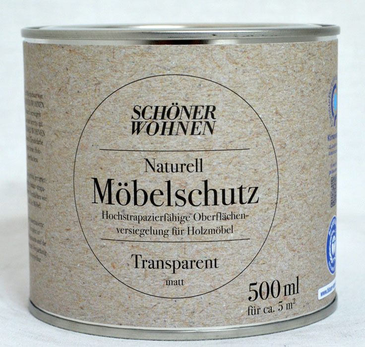 Naturell Kreidefarbe Möbelschutz Transparent 500 ml