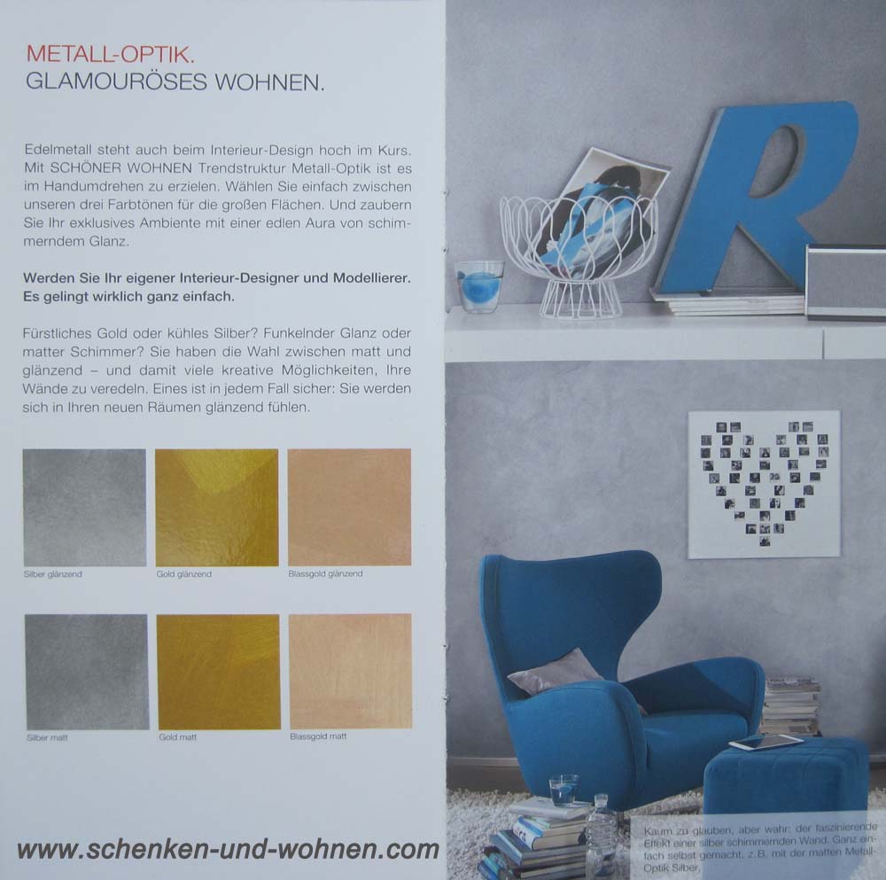 Trendstruktur- Metall-Optik - Effektfarbe Silber glänzend 375 ml