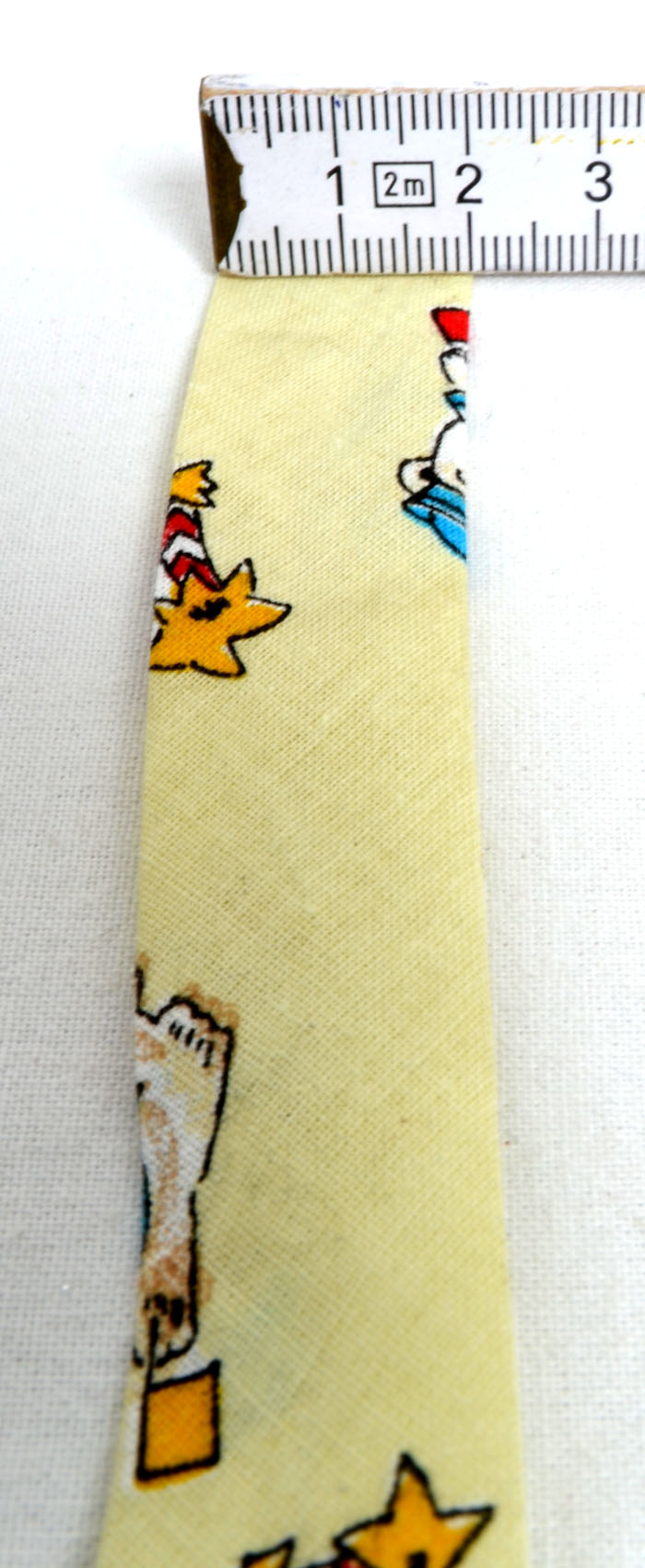 4 Einfassbänd/Schrägbänder/Biasband 2m x 20mm 100 % BW