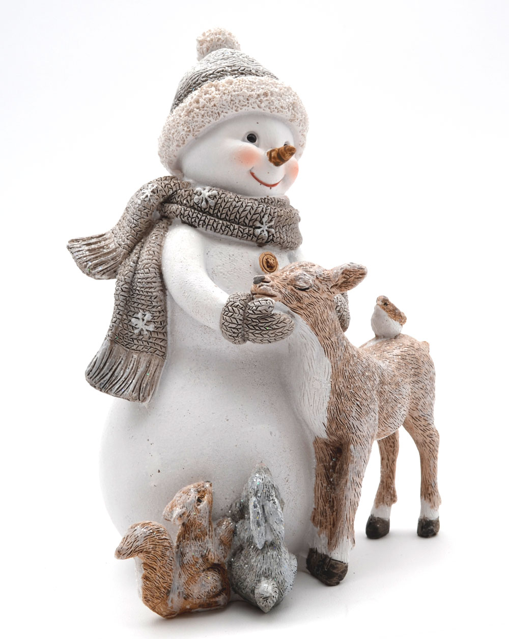 Schneemann Winterzeit V1 Größe 16x12x9 cm (HxBxT)