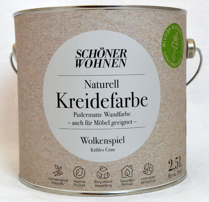 Naturell Kreidefarbe Wolkenspiel 2,5 l