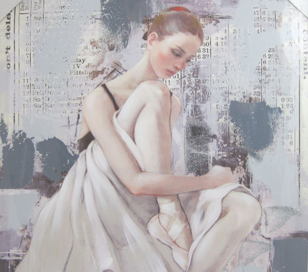 679536_wandbild_40x60_damend1VmEkAi5BQJmZq Wandbild auf Leinwandrahmen 40 x60 (BxH) Ballerinas1