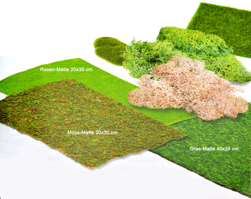 Gras-Matte 40 x 35 cm Bastelmaterial
