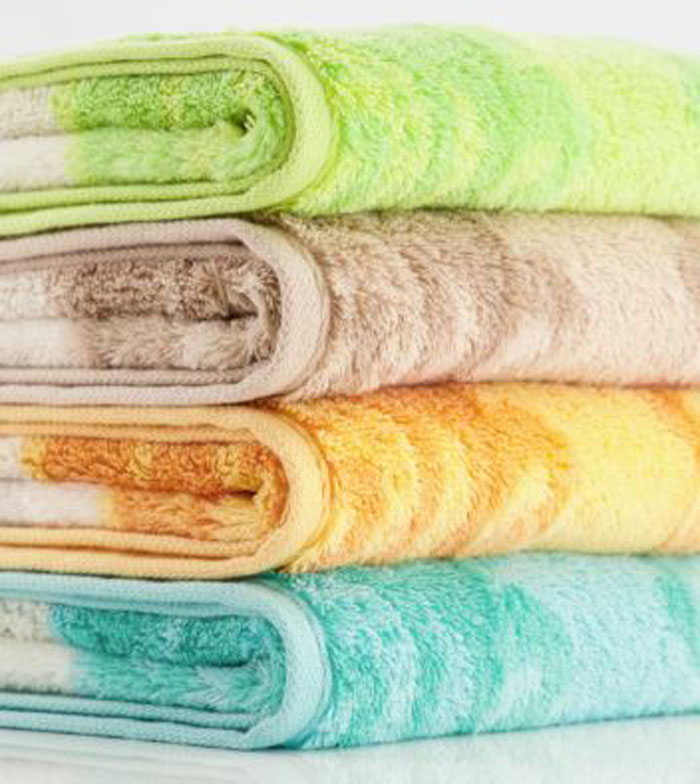 Handtuch Noblesse Cashmere Jaquardt, Fb. 33 Sand ca. 50 x 100 cm