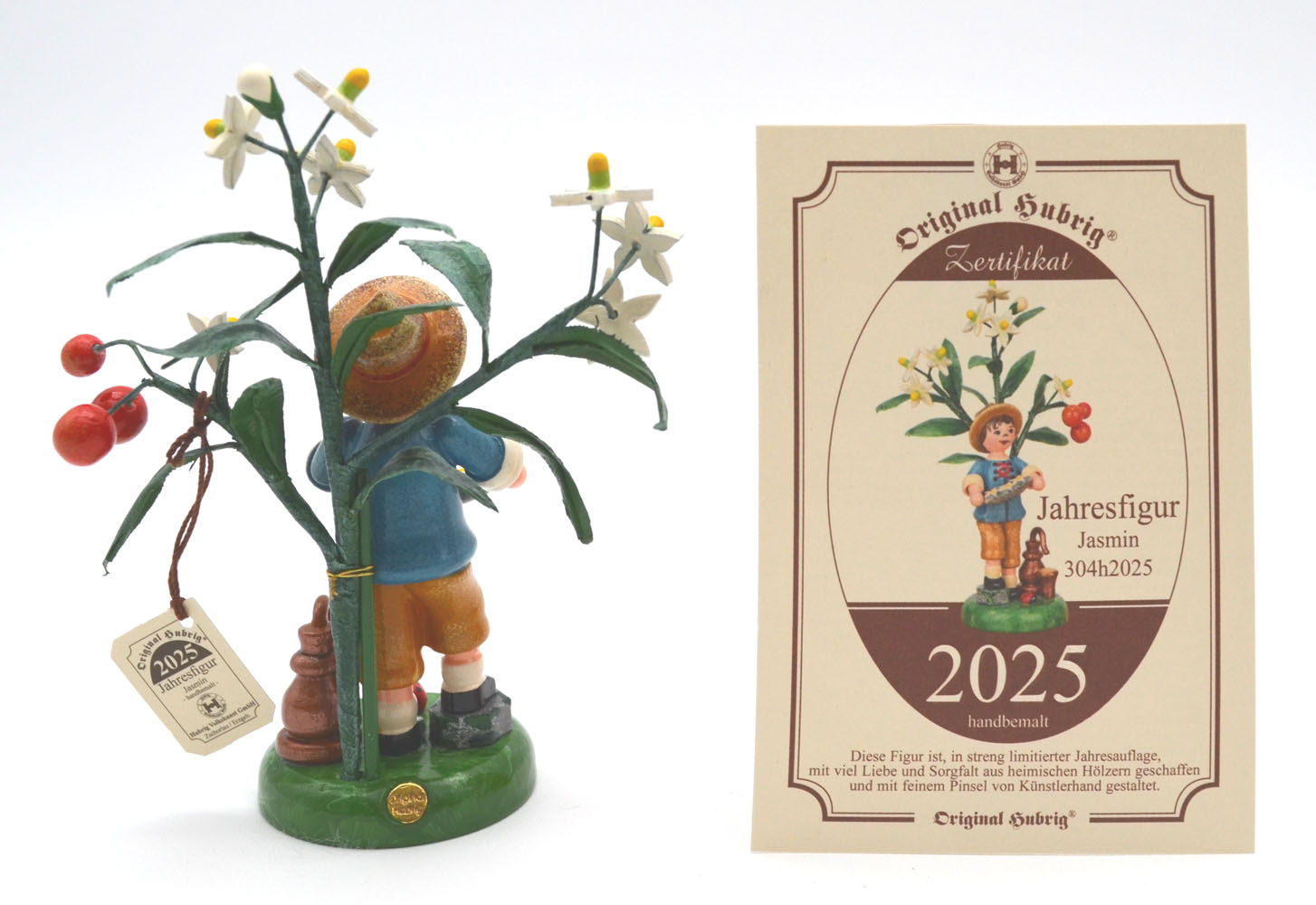 Jahresfigur 2025 Jasmin mit Zertifikat - Hubrig Jahresfigur 2025 Jasmin mit Zertifikat - Hubrig