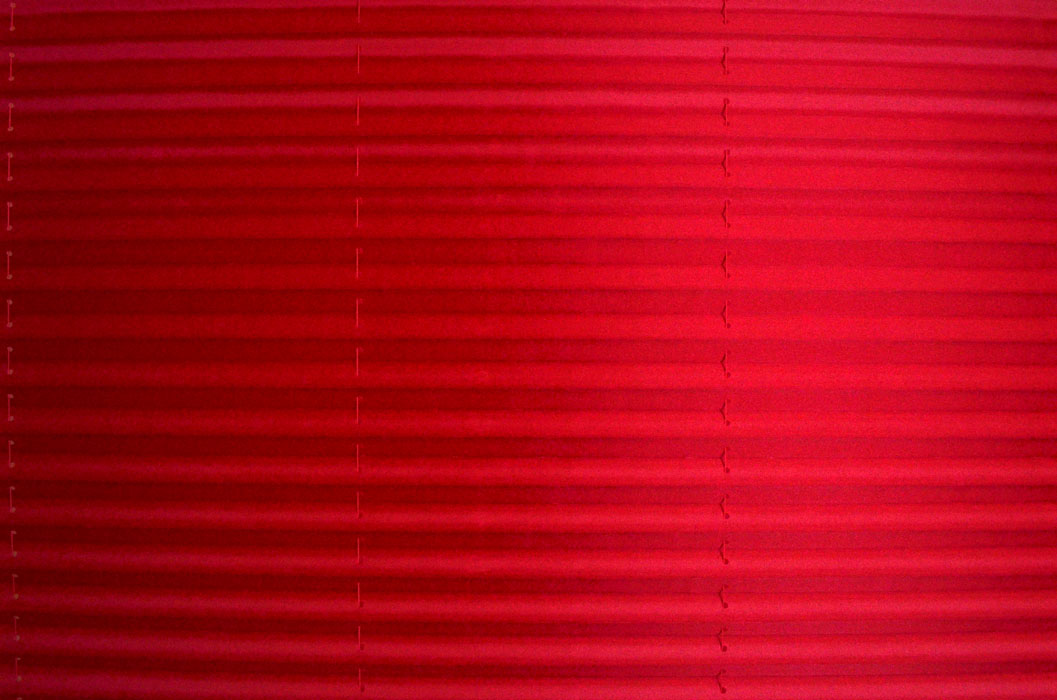 Plissee verspannt für Falzmontage 725x1200 mm (B/H) rot