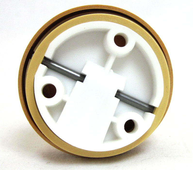 Federträger Holzfarbe hell Kunststoff ca. 13 cm