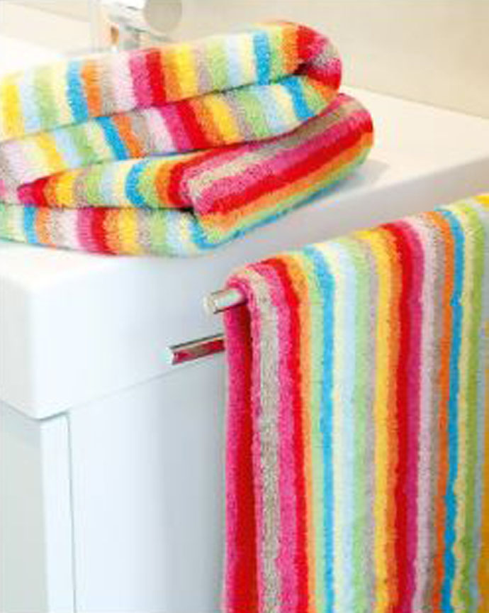 1 Duschtuch Lifestyle Multicolor 7008 Farbe 025 70 x 140 cm