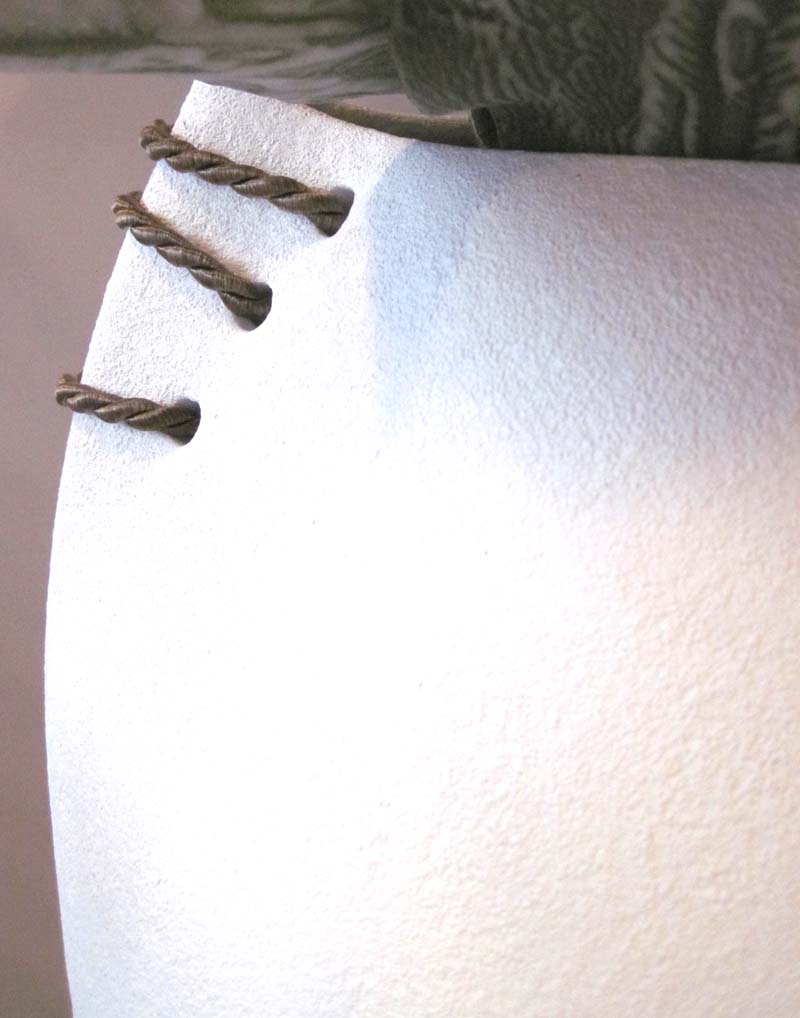 Keramik Vase Bodenvase "Coimbra" Creme ca. 30x60cm B//H