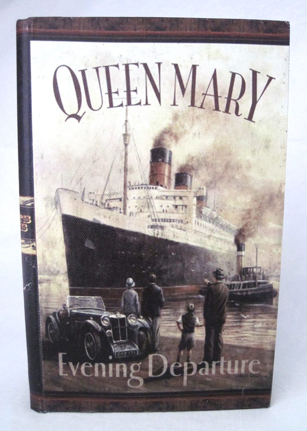 Buch - Aufbewahrungsbox klein Queen Mary 23x15x6 cm