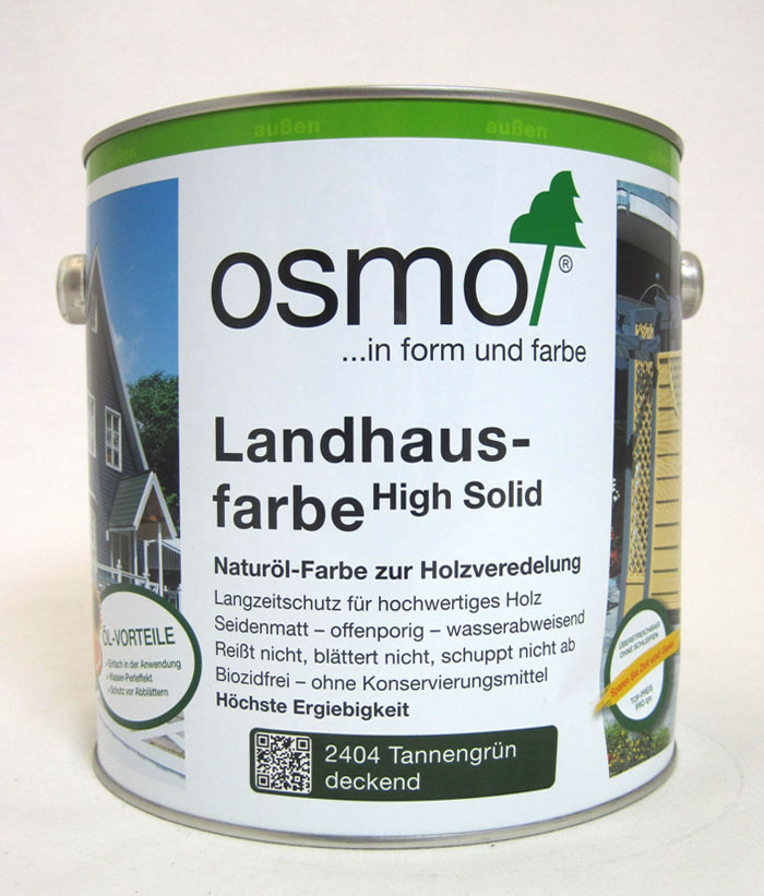 Osmo Landhausfarbe 2404 Tannengrün 2,5L