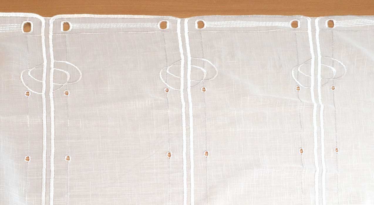 16 cm breites Raffpanneaux taupe-braun ca.140 cm hoch (incl. 2 Clips)