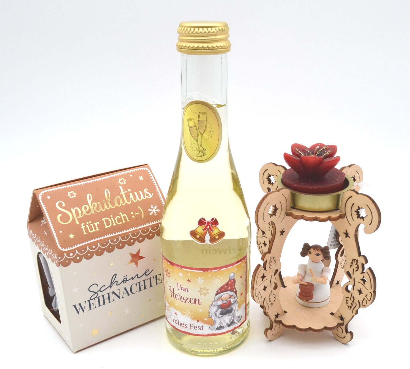 Weihnachtliches Geschenkset fertig verpackt