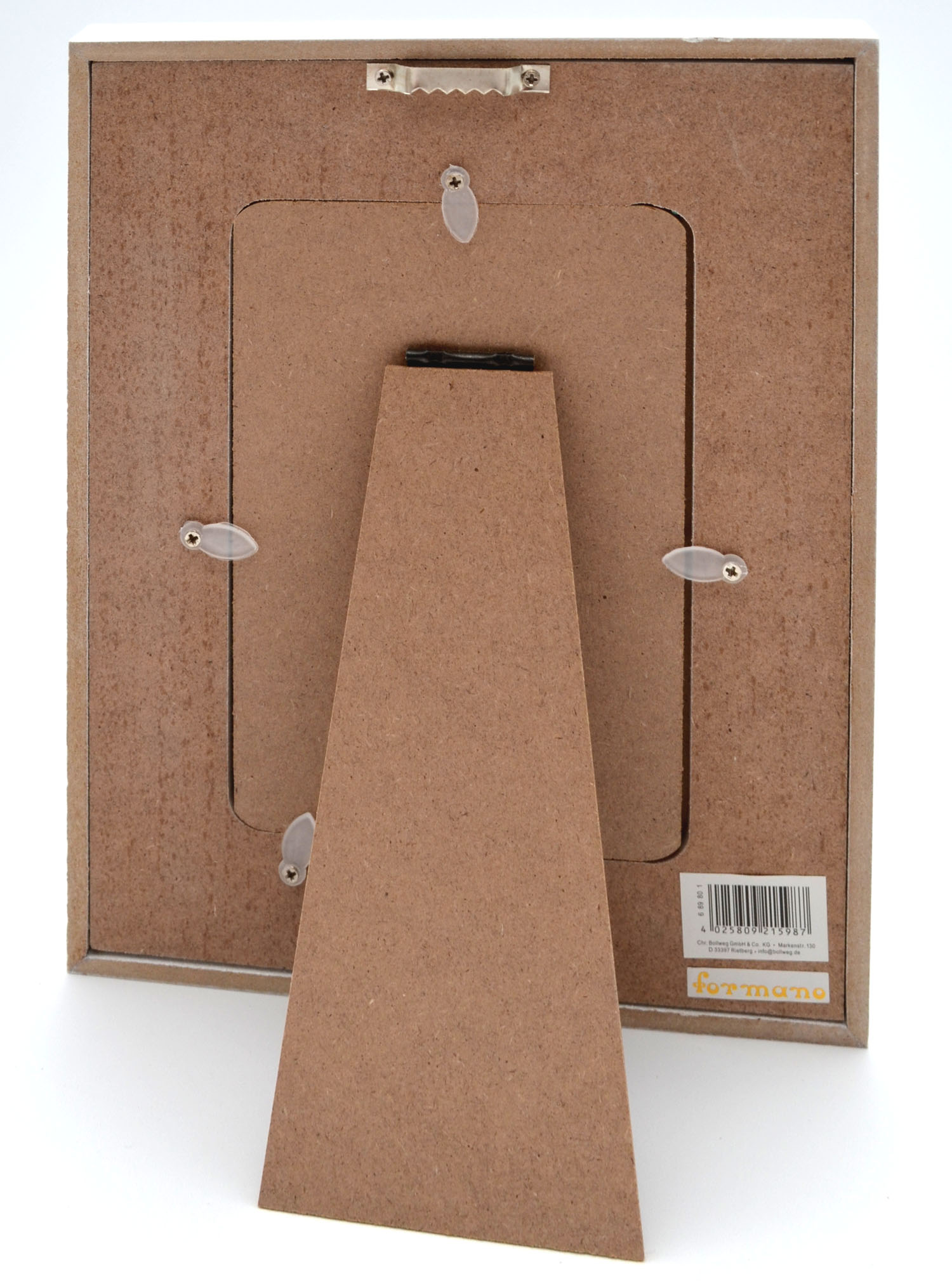 Fotorahmen mit Herzen in Holz-Steinoptik – 10 × 15 cm, 2 Varianten